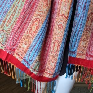 Pashmina silk blended scarf. Shawl / wrap